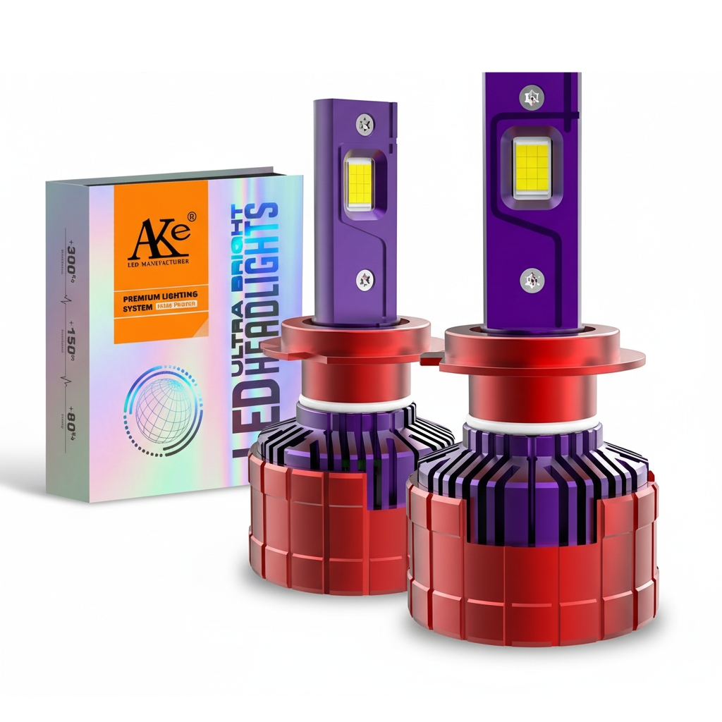 Eagle Lights K14 LED Headlight Bulb – 9005 – 6000K – 300W – High-Power Plug-and-Play Upgrade