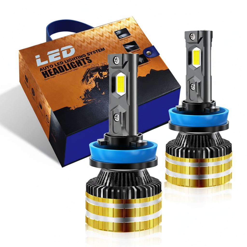 Eagle Lights V88S LED Headlight Bulb – H11 – 6000K – 100W – High-Output Single-Beam Upgrade