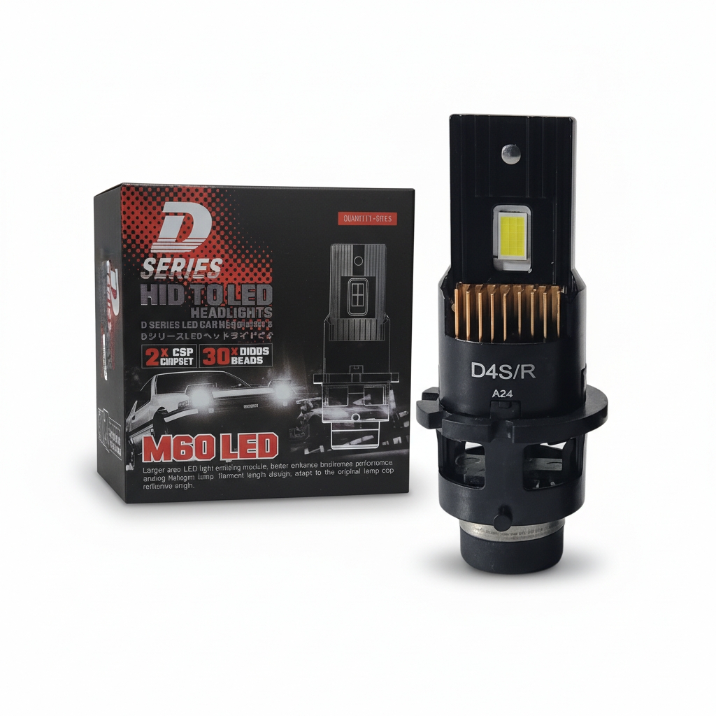 Eagle Lights Spark D Ultra LED Headlight Bulb – D4S – 6000K – 55W – OEM HID Replacement