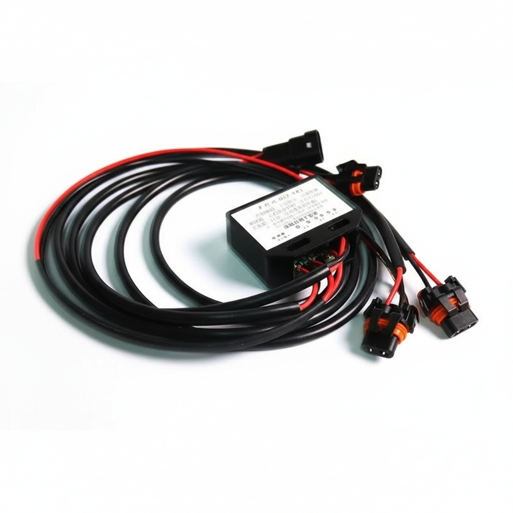 Eagle Lights H4 Wiring Harness – Universal Headlight & Projector Connection Cable