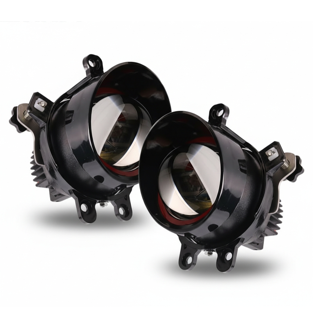 Eagle Lights Toyota 3-Colour 3-Inch Bi-LED Fog Light Projector – 35W – 12V – Retrofit Fog Light Upgrade