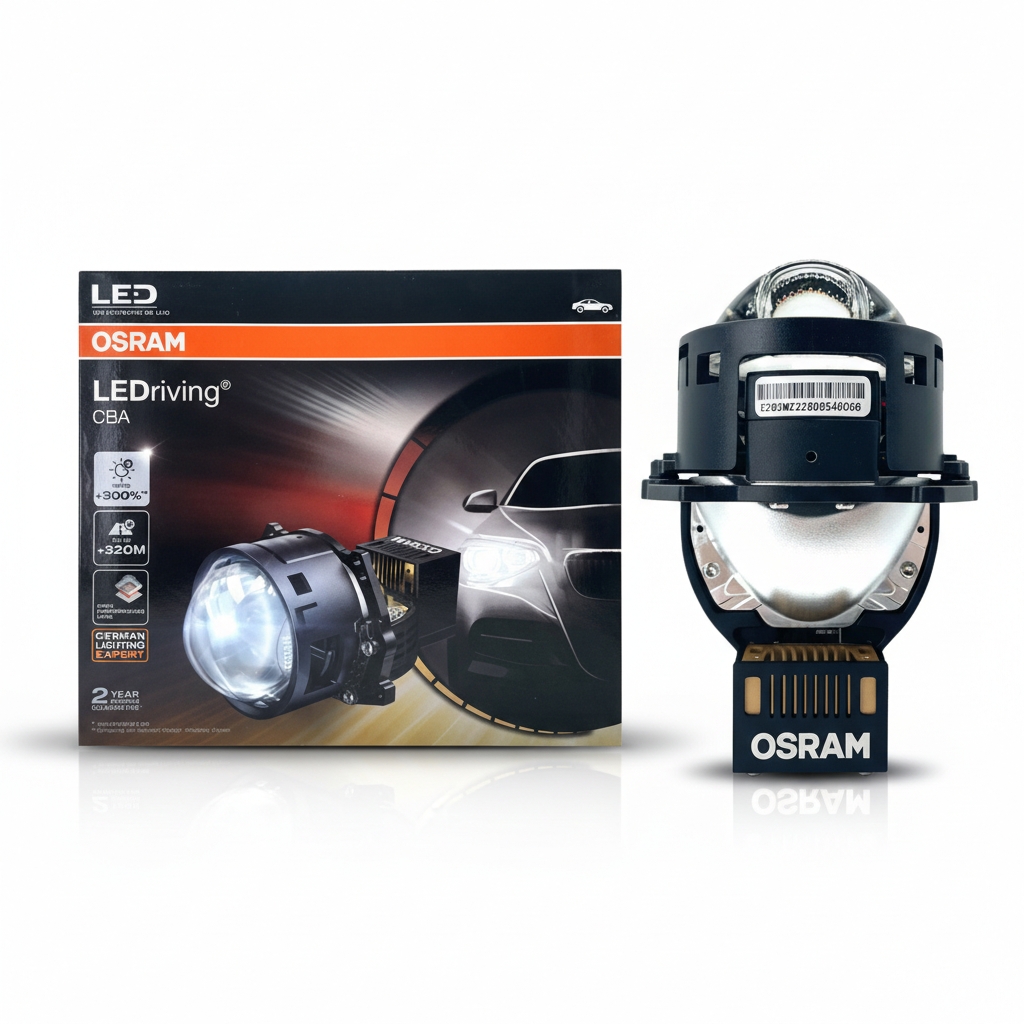 Eagle Lights CBA 3-Inch Bi-LED Projector Upgrade – High/Low Beam – 5500K – 58W / 75W – Retrofit Headlight Projector