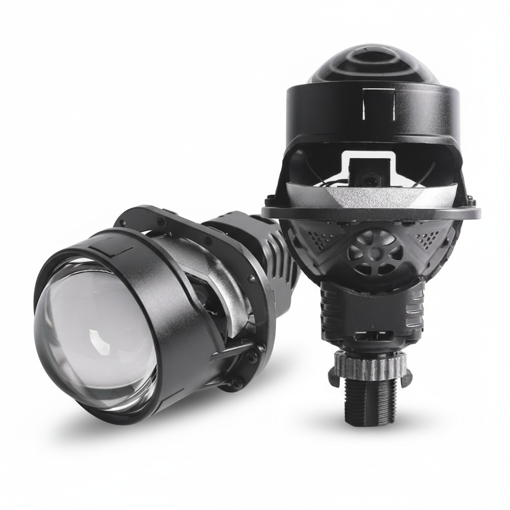 Eagle Lights S5-1 2.5-Inch Bi-LED Projector Upgrade – High/Low Beam – 6000K + 4300K – 54W / 58W – 9–16V Dual-Colour Retrofit Headlight Projector