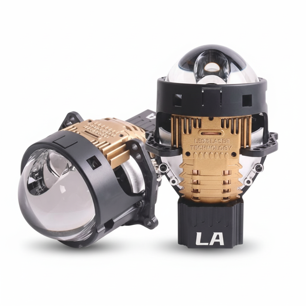 Eagle Lights LA 3-Inch Bi-LED Projector Upgrade – High/Low Beam – 6000K + 4300K – 65W / 75W – 9–16V Advanced Retrofit Headlight Projector