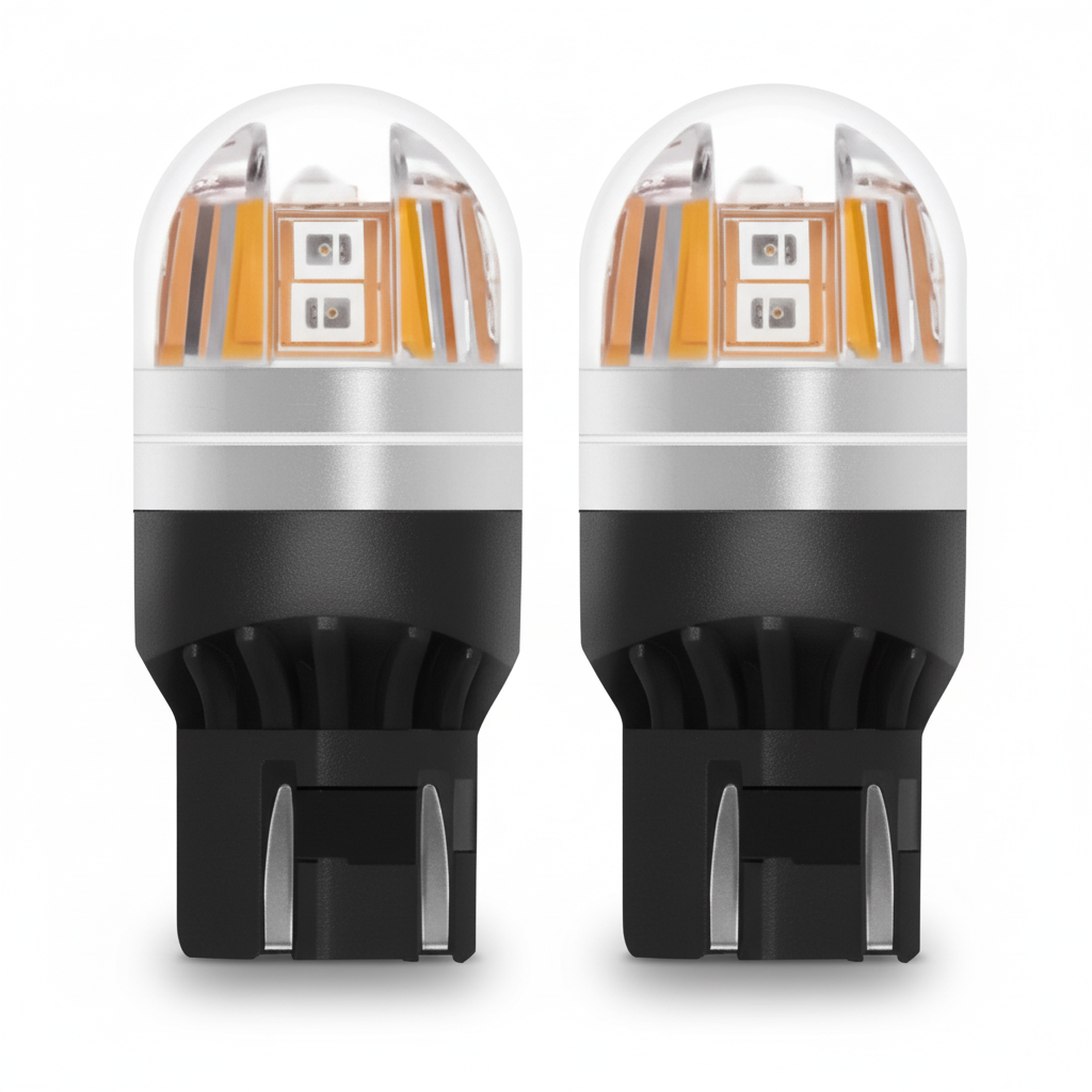 Eagle Lights T20 12V Tail/Brake Bulb – W3×16q – 2W / 0.2W – Red – Dual-Intensity Wedge Base Replacement