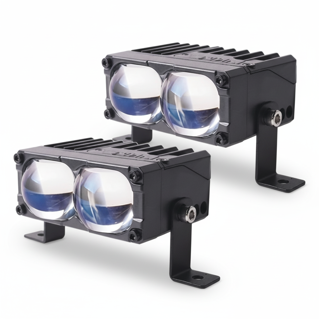 Eagle Lights S200 Bi-LED Spotlight – High/Low Beam – 5500K + 3000K – 36W / 66W – 9–16V Dual-Colour Auxiliary Driving Light