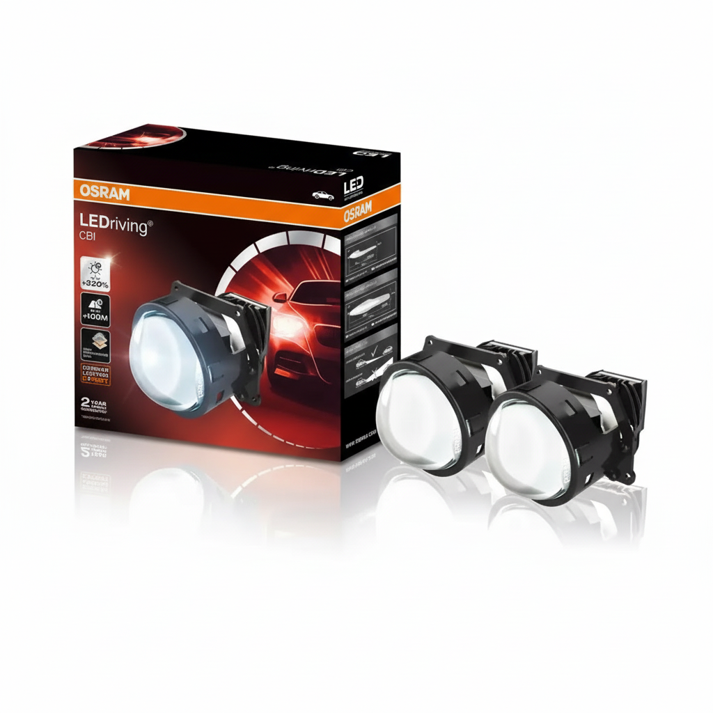 Eagle Lights LEDriving CBI LED Projector – 47W / 57W – 6000K – Bi-LED High/Low Beam Integrated Projector System