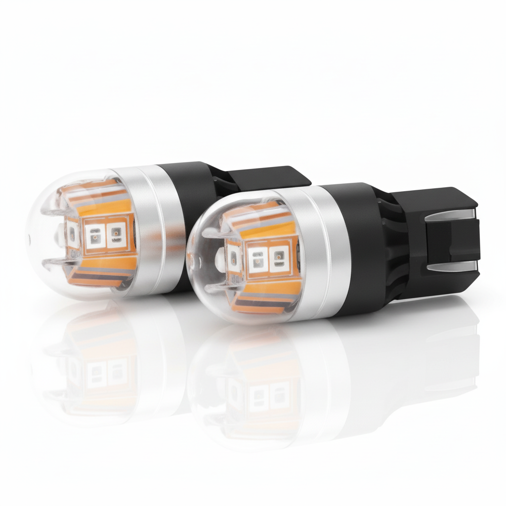 Eagle Lights T20 12V Parking Bulb – W3×16d – 2.5W – White – Wedge Base Auxiliary Replacement