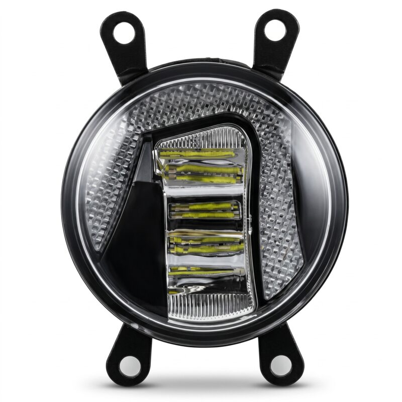 WINAUTO Universal H11/H8/H16 LED Fog Lamp Kit | 6000LM Anti-Glare Projector Bulbs | IP67 Waterproof Plug-and-Play Retrofit Upgrade for Acura & Universal Fog Light Compatible Vehicles