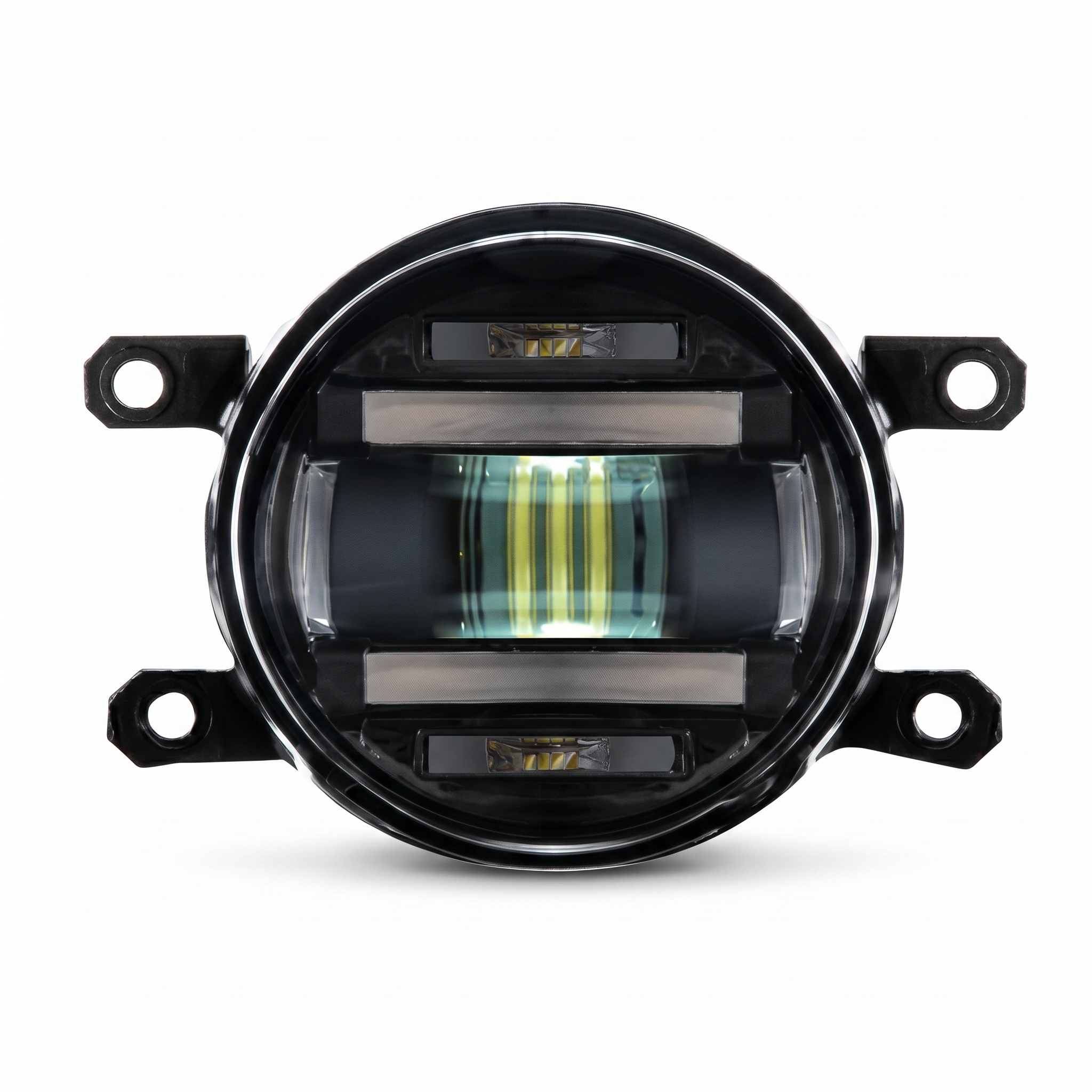 WINAUTO MCF001G Universal LED Fog Lamp Kit — H11/H8/H16 55W 6000K Projector Bulbs — Plug-and-Play Fog Light Retrofit Upgrade for Acura & Universal Fitment Vehicles