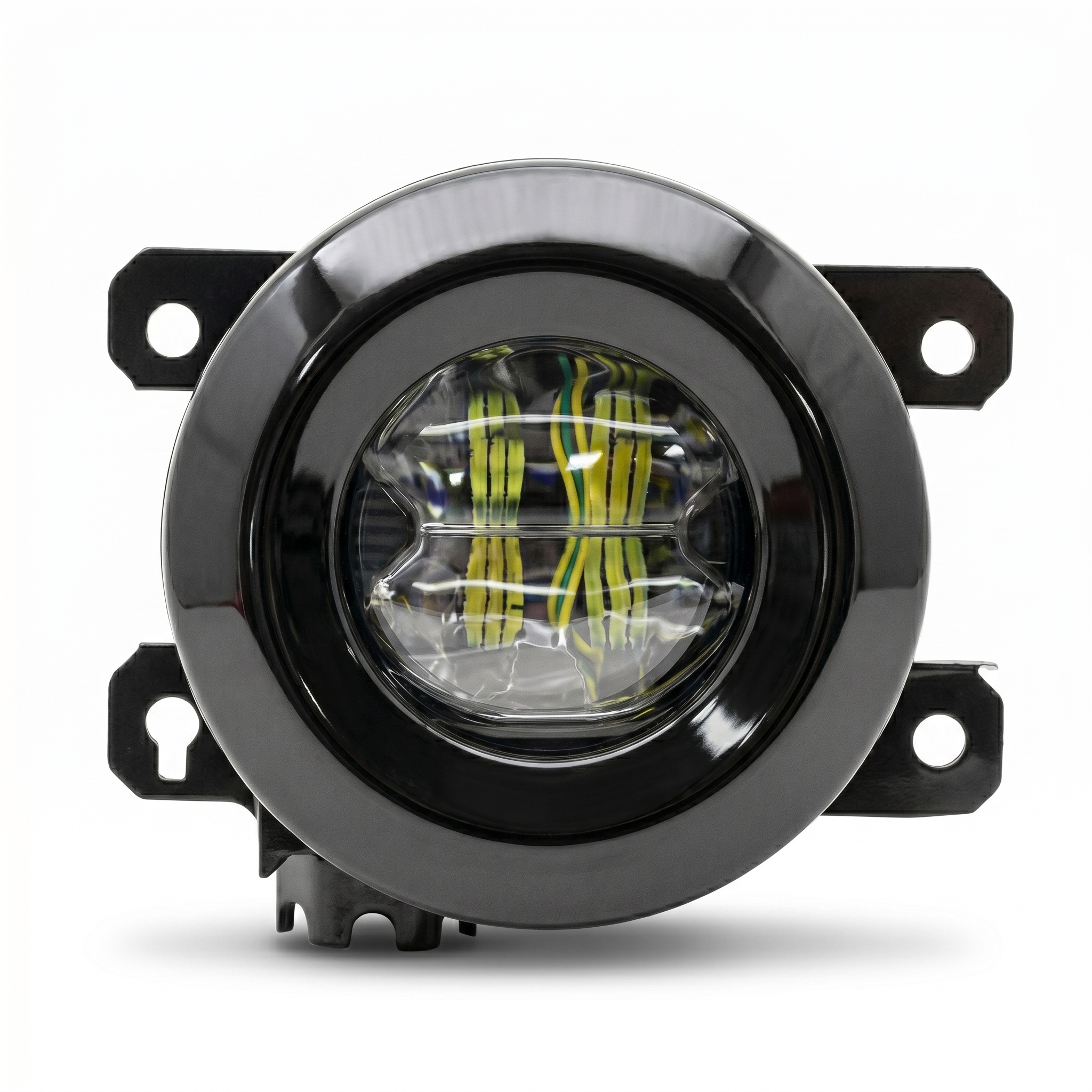 WINAUTO MCF156A Universal LED Fog Lamp Kit — H11/H8/H16 55W 6000K Projector Bulbs — Plug-and-Play Fog Light Retrofit Upgrade for Acura & Universal Fitment Vehicles